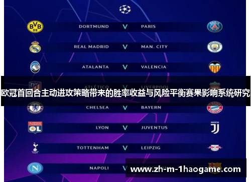 欧冠首回合主动进攻策略带来的胜率收益与风险平衡赛果影响系统研究 欧冠首回合主动进攻策略带来的胜率收益与风险平衡赛果影响系统研究
